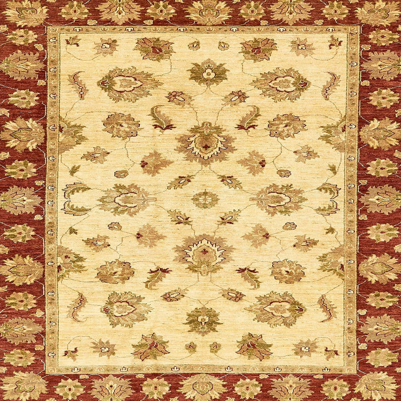 Abstract Indoor Rug, Square 3'