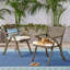 Chaise de cuisine en bois d'acacia Helen