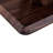 Rectangular Coffee Table In Walnut Finish - Fits Home Decor Style Dark Brown Textured Sticker Tone Living Room Comforts