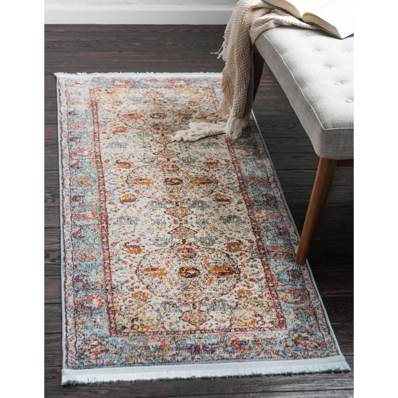 Oriental Indoor Rug, Runner 2'7" x 12'