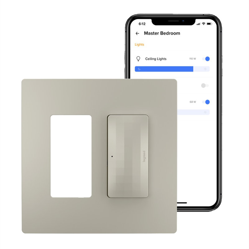 radiant® Smart Gateway Surface Mount with Netatmo, Nickel