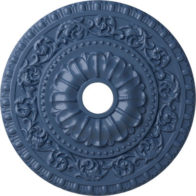 Médaillon de plafond 23 1/2 "x 3 1/2" x P 2 1/8 "(convient aux auvents jusqu'à 3 1/2")