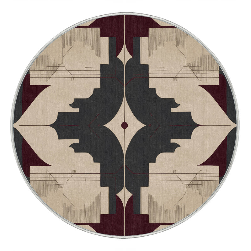 Velvet Dynasty Rug, Round 3'