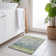 Premium Machine Washable Euriah Green Rug