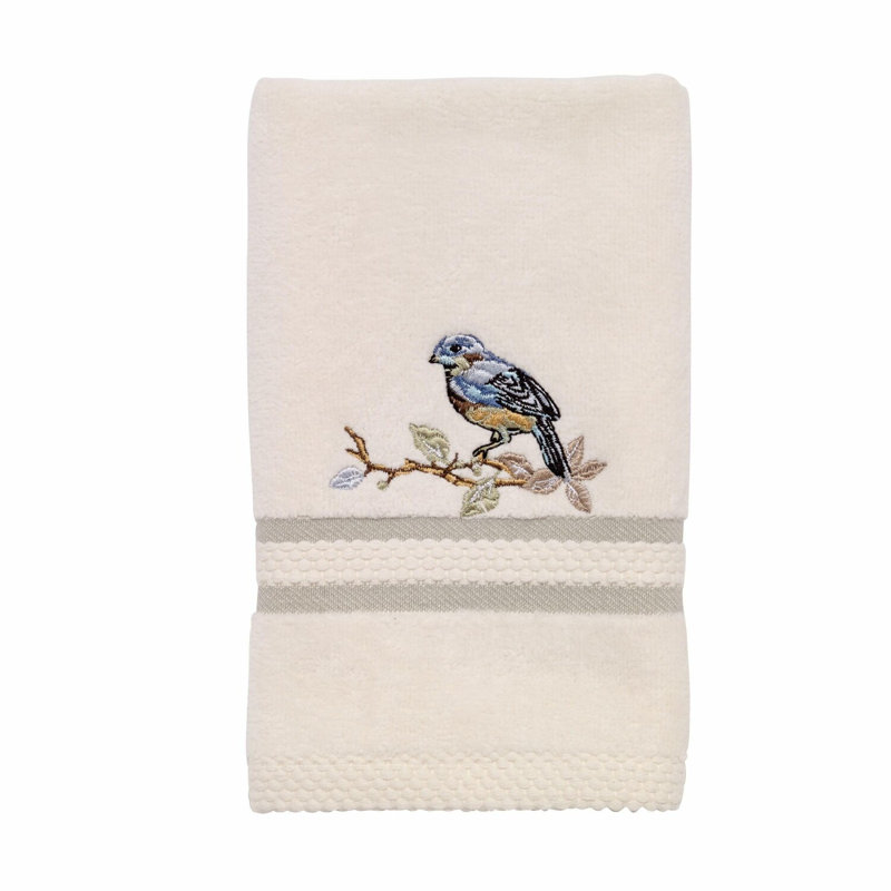 Elegant Love Nest Fingertip Towel - Small