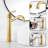 9320H-Gold Single-Handle One Hole Bathroom Polished Gold Vessel Sink With Pop Up Drain Without Overflow-123109373