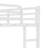 Queen Size Metal Loft Bed With Power Outlet, Led Lightd And Desk, Off White-978669006