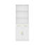 Armoire de rangement de salle de bain avec tiroirs, tablette ouverte à 3 couches, tablette réglable-114234620