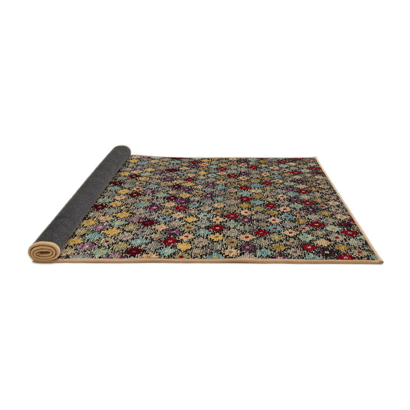 Abeed Abstract Indoor Rug, Round 4'