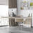 Furguson Metal Base Dining Table-27323417-27323421