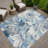 Machine Washable Indoor/Outdoor Chantille ACN2340 Floral Rug-958129188