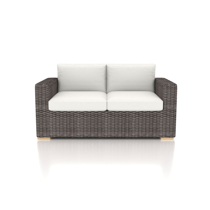 Dune Outdoor 2 - Seat Loveseat, Canvas Natural Sunbrella® Canvas