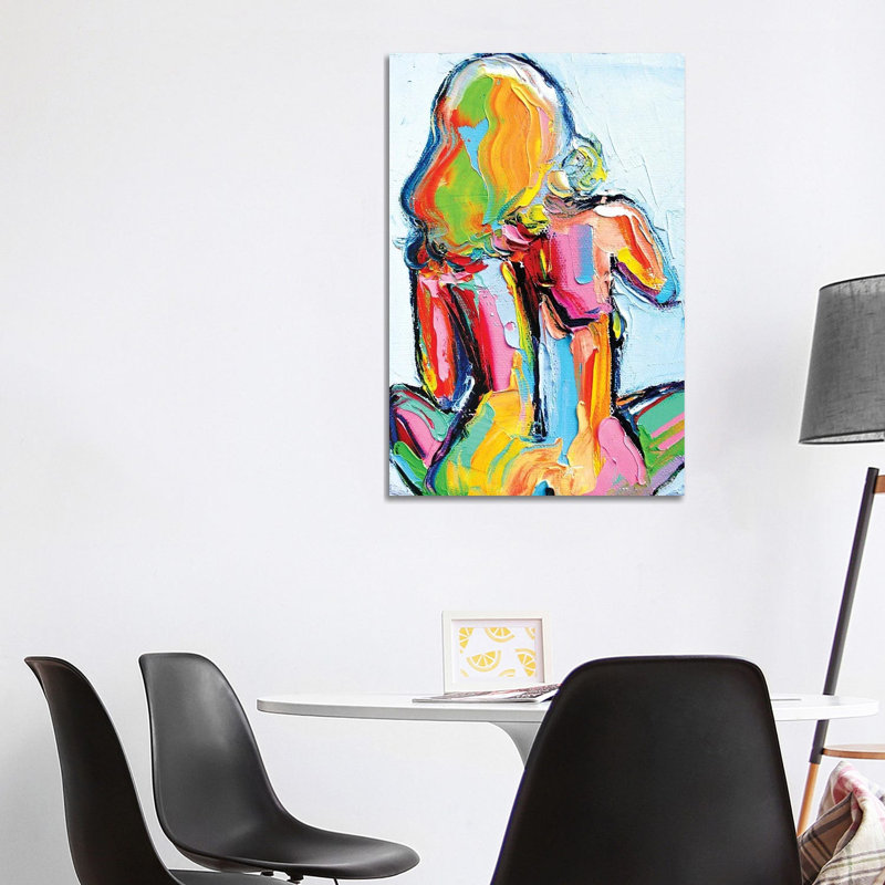 Femme 1 Piece Wrapped Canvas Painting, 101.6cm H x 66.04cm W