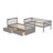Frary Kids Twin Over Twin Bunk Bed-2047427160