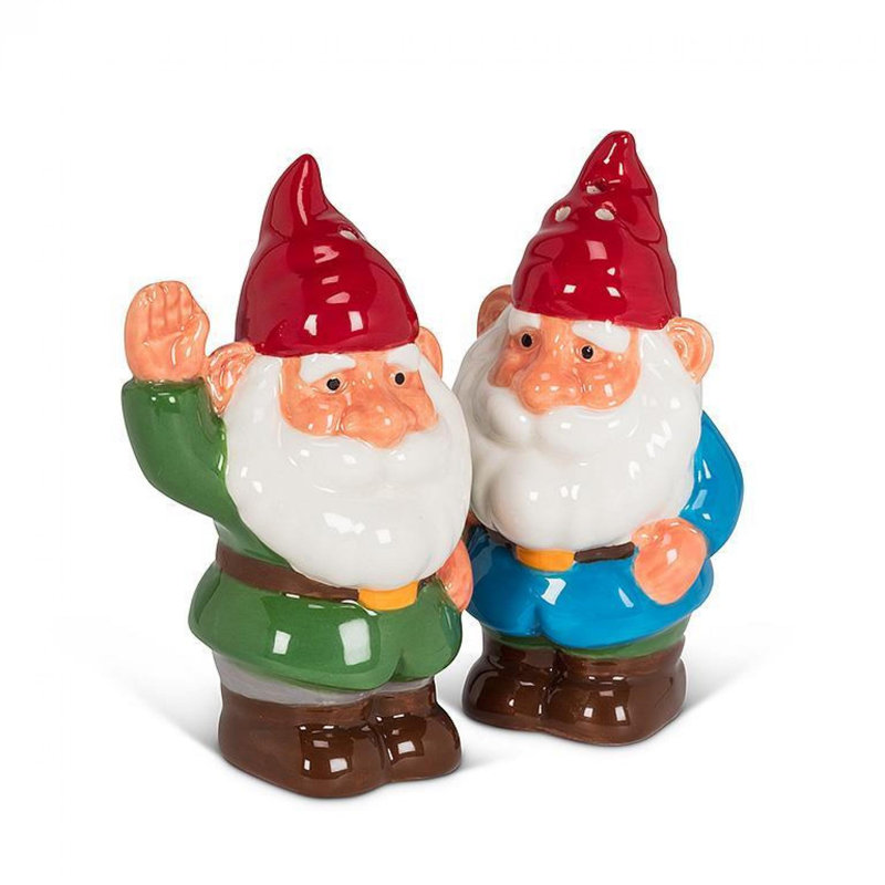 Salière et poivrière Garden Gnomes