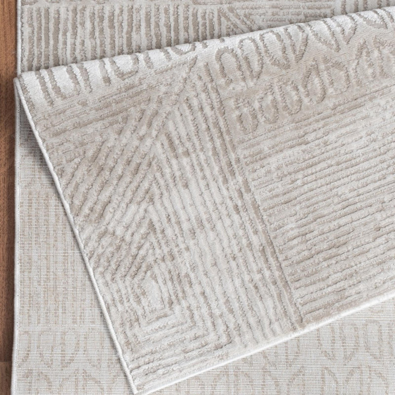 Elegance GC_CNC6008 Ivory 7 ft. 10 in. x 10 ft. 3 in. Area Rug, Rectangle 7'10" x 10'3"