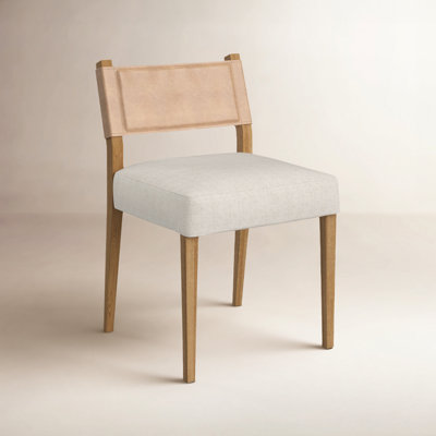 Lorretta Genuine Leather Dining Chair