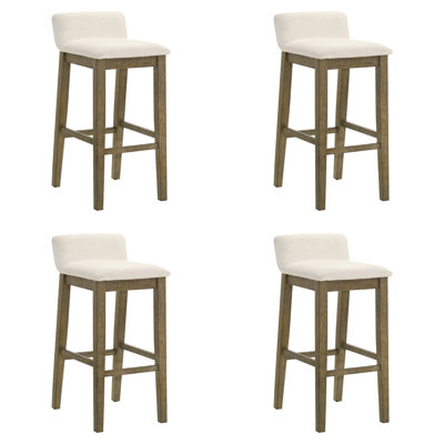 Ensemble de 4 tabourets de bar Annikah