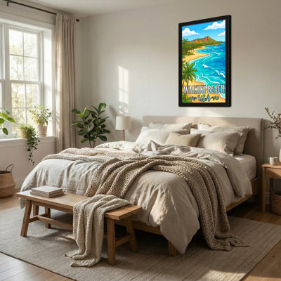 Scenic & Cityscapes Waikiki Beach Usa Tropical Paradise Scene