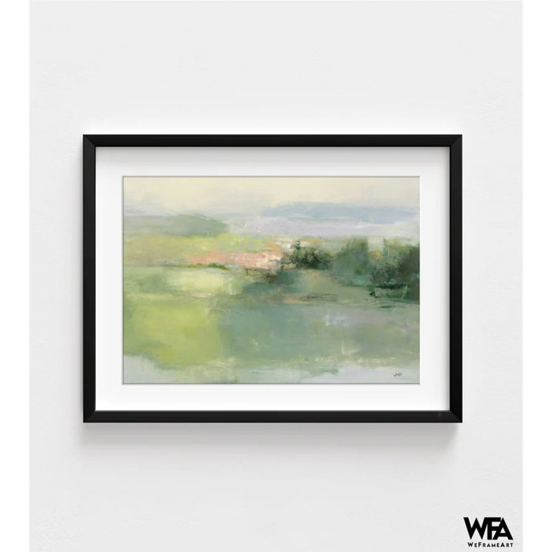 «Gentle World» par Julia Purinton, H 8 po x l 10 po, Cadre photo noir simple, Oui
