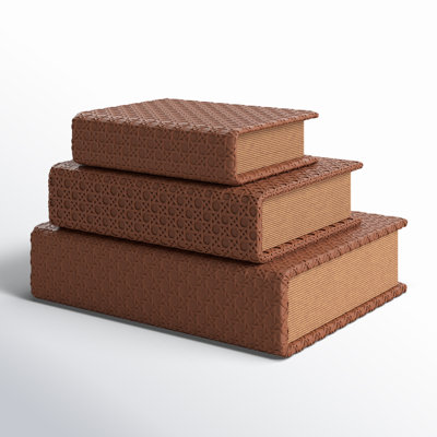 Vanora Faux Leather Book Box Set