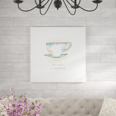 Good Brew II by Sue Schlabach - Wrapped Canvas Print