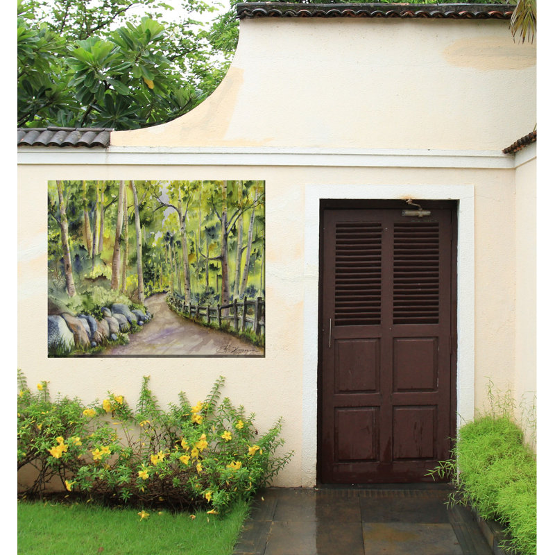 Décoration murale d’extérieur en pente occidentale Addey