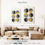 Cercles abstraits Avery Mid Century II-106321900
