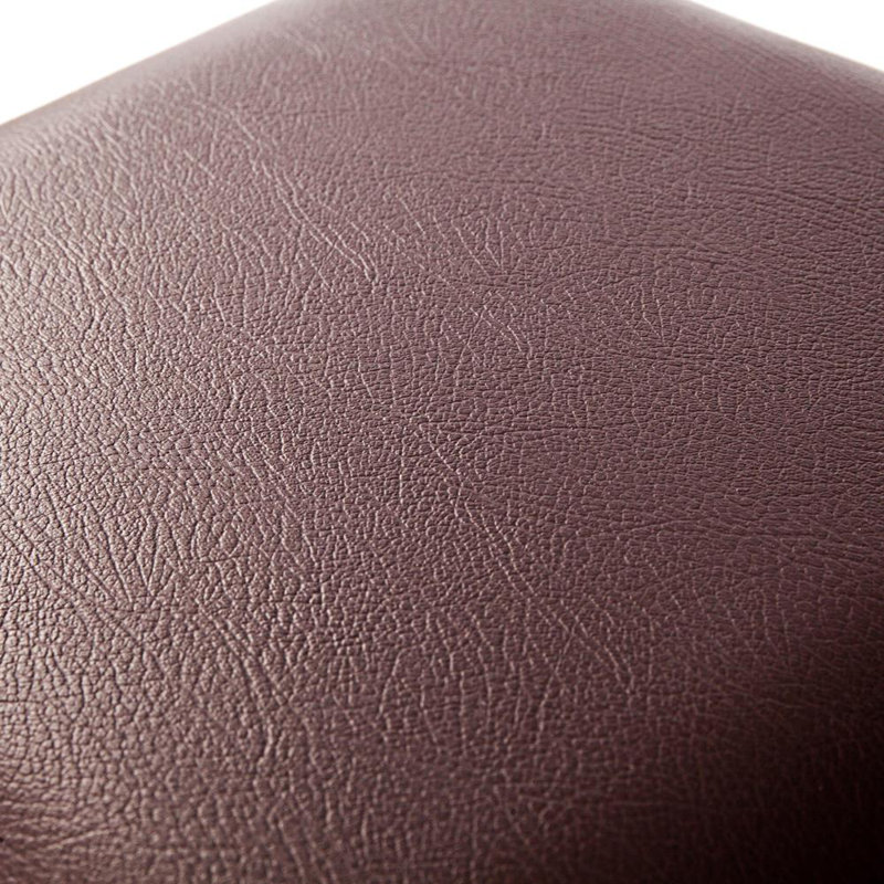 Faux Leather Ottoman
