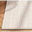 Tapis naturel ivoire en laine tissé à la main à grosses perles crème-43862991