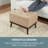 Luciano Mid Century Storage Ottoman-164977105