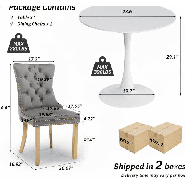 Dimensions du produit