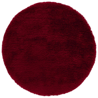 Shortt Handmade Tufted Red Area Rug
