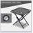 Outsunny Zero Gravity Chair Set With Side Table, Adjustable Reclining Lounge Chairs For Pool, Backyard, And Beach Relaxation