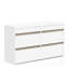 138 cm W Chest of 6 Drawers