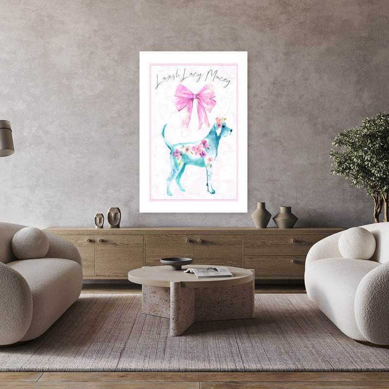 Art mural abstrait Lacy Macey, H 48 po x l 32 po