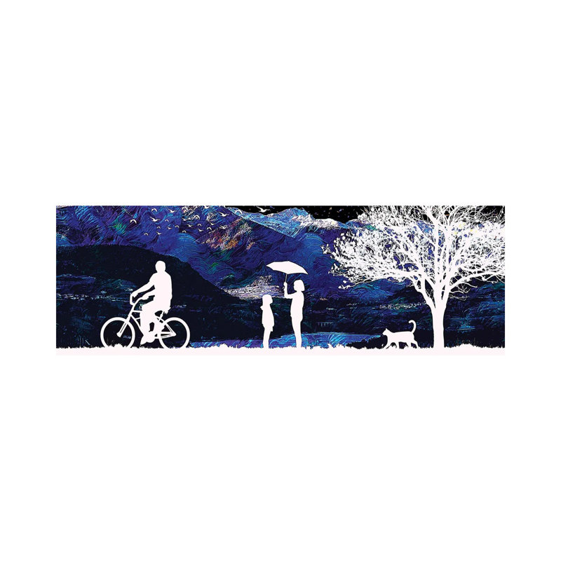 Dont Leave by Gab Fernando - Wrapped Canvas Panoramic Print, 30.48 cm H x 91.44 cm W x 1.91 cm D