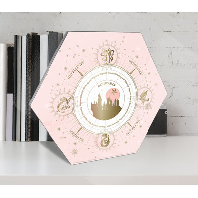 Harry Potter (Constellation - Hogwarts) Knexagon Wood Print