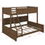 Lit simple superposé au-dessus de grand lit simple avec armoires de rangement et ports USB, cadre de lit superposé en bois massif avec échelle et garde-corps-1727139930
