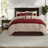 Luxurious Suede Bedding Sets, Polyester Comfort, Transitional Style For Home