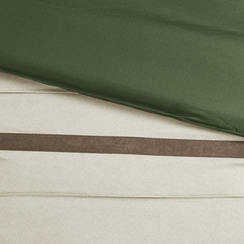 Ensembles de literie en faux suède doux pour grand lit, style transitionnel pour la maison