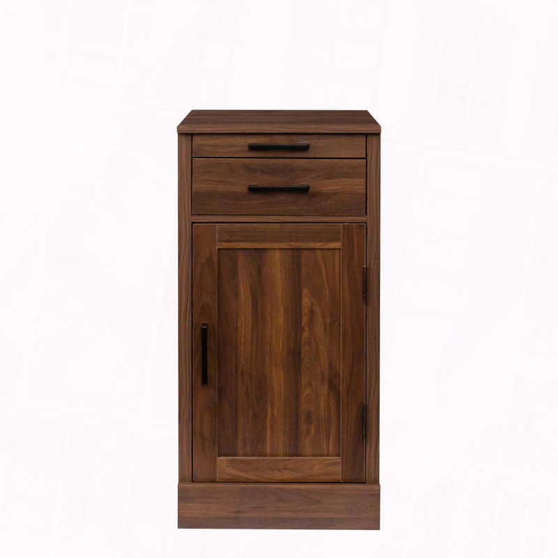Modular Wine Bar Cabinet Large Capacity Organizer, Brown