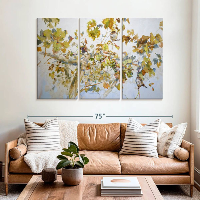Harnek Grapes Tree, 42" H x 65" W