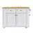 Kitchen Island with Drop Leaf-625029288