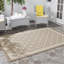 Tapis à motif géométrique intérieur / extérieur brun / beige Pharrell-478322484