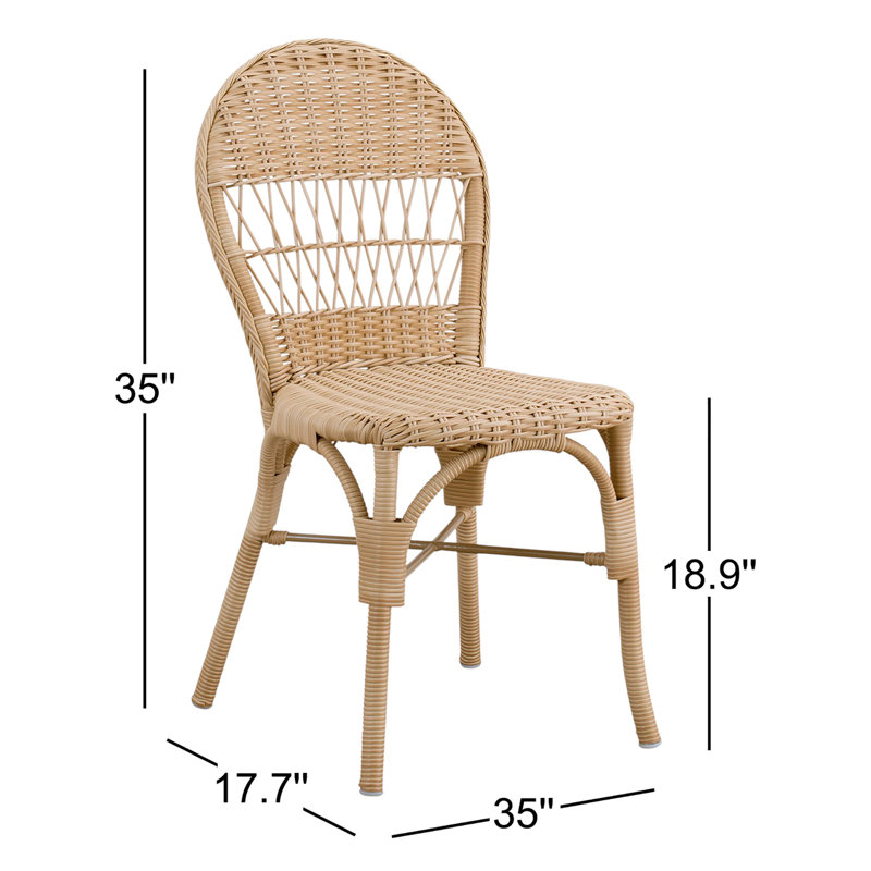 Chaise d'appoint Ofelia, Naturel