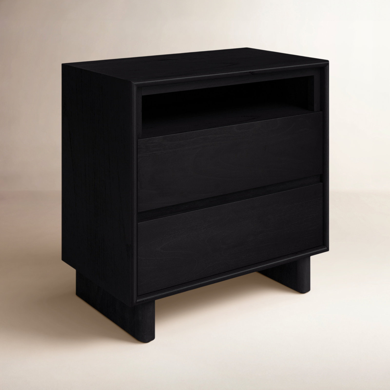 Soleil Nightstand, Black