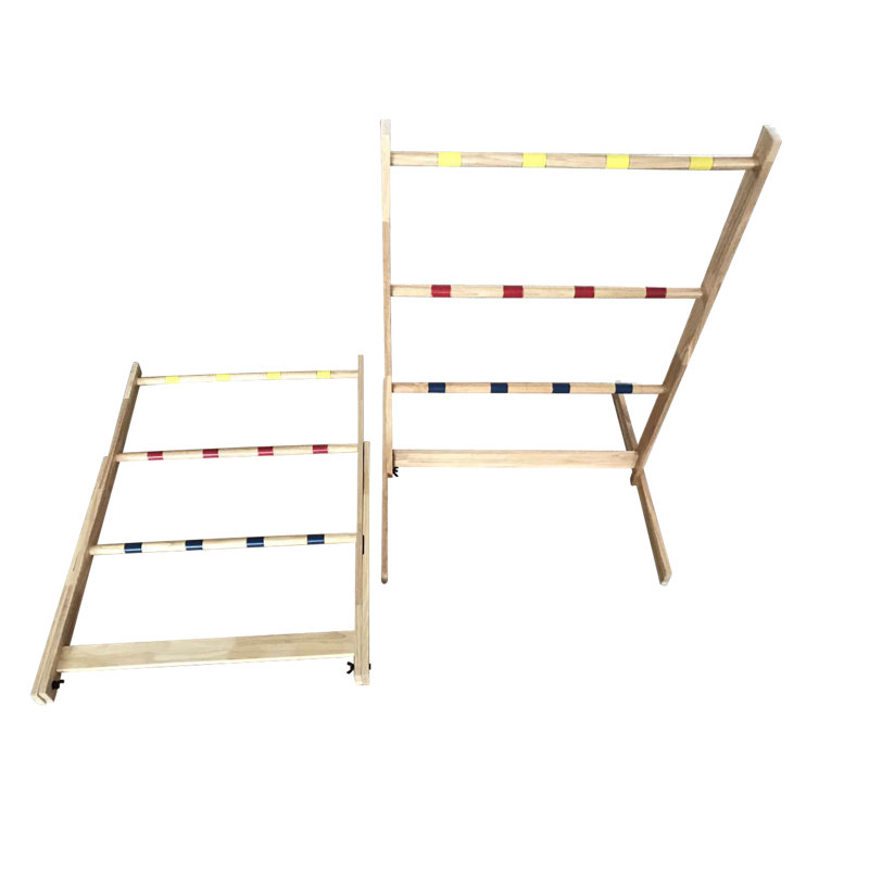 Sport Deluxe Hardwood Ladder Ball Set