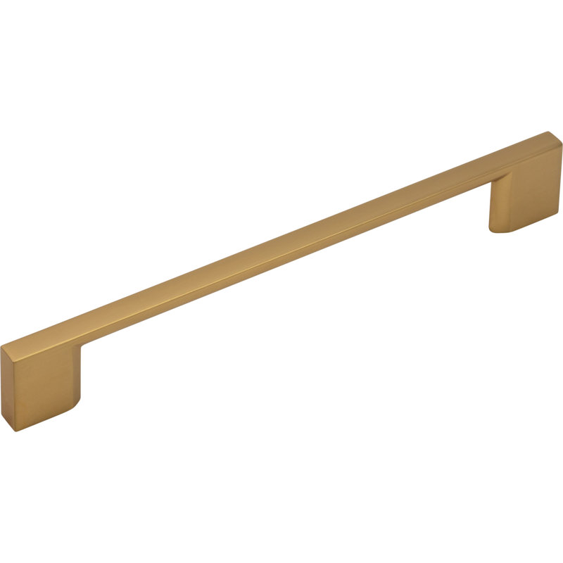 Soft Square 6 9/16" Center Bar Pull Multipack, Champagne Bronze