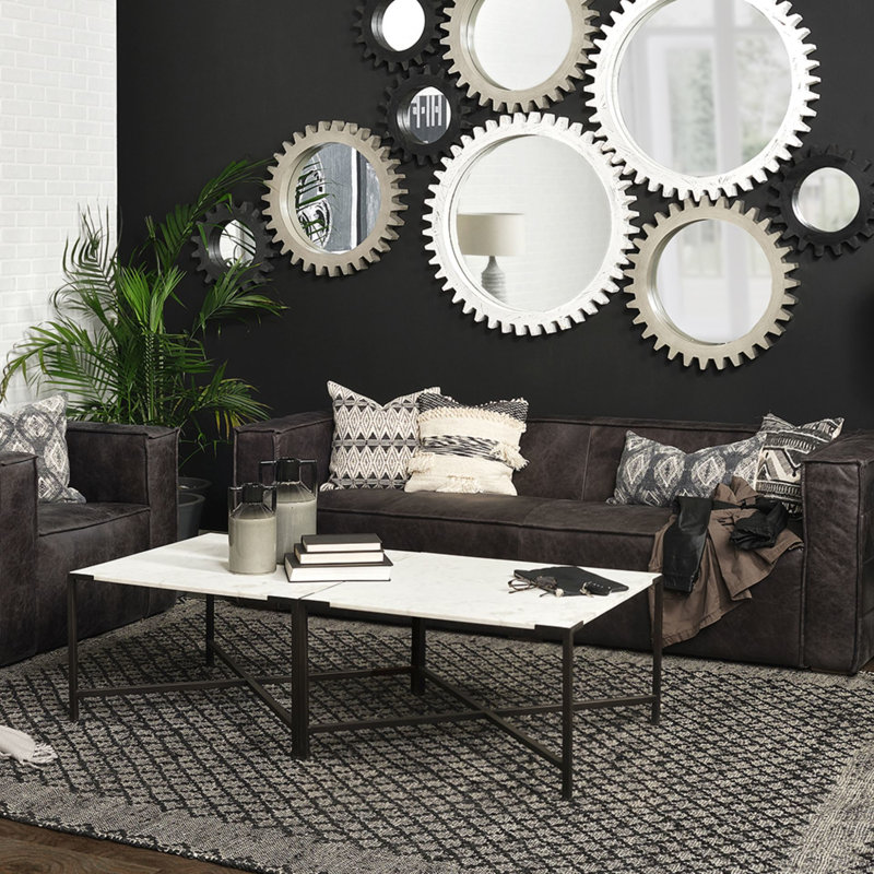 Fielder Marble Top Single Coffee Table